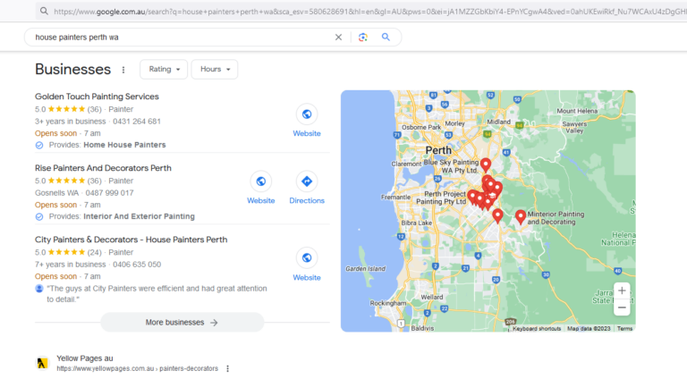 local seo for tradies, house painters and construction companies in Australia and New Zealand
